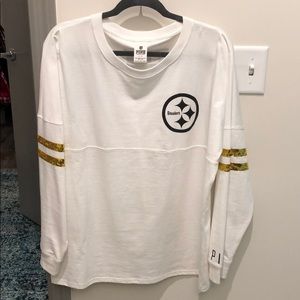 PINK Victoria’s Secret Steelers Shirt/Jersey